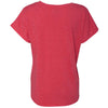 Next Level Women's Vintage Red Triblend Dolman