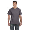 LAT Men's Charcoal Fine Jersey T-Shirt