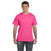 LAT Men's Hot Pink Fine Jersey T-Shirt