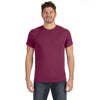 LAT Men's Vintage Burgundy Fine Jersey T-Shirt