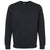 LAT Unisex Black Elevated Fleece Crewneck Sweatshirt