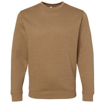 LAT Unisex Coyote Brown Elevated Fleece Crewneck Sweatshirt