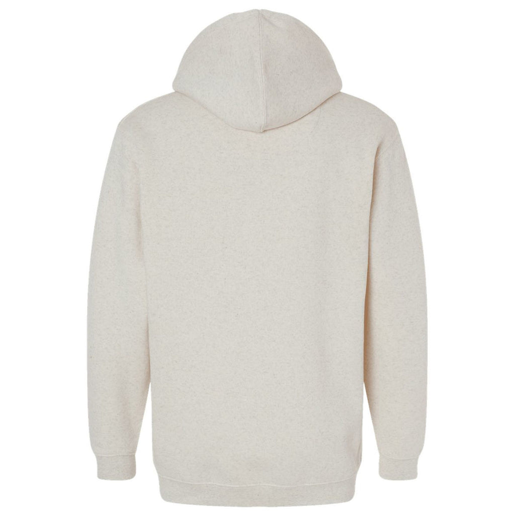 LAT Unisex Natural Heather Elevated FleeceBasic Hoodie