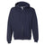 Russell Athletic Men's Navy Dri Power Hooded Full-Zip Sweatshirt