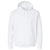 Jerzees Men's White Eco Premium Blend Ring-Spun Hooded Sweatshirt