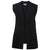 Edwards Women's Black Open Cardigan Sweater Vest