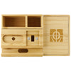 Leed's Natural Bamboo Fast Wirelsss Charging Dock Station