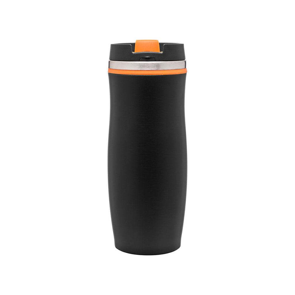 ETS Black/Orange Berlin Stainless Steel Tumbler 12 oz