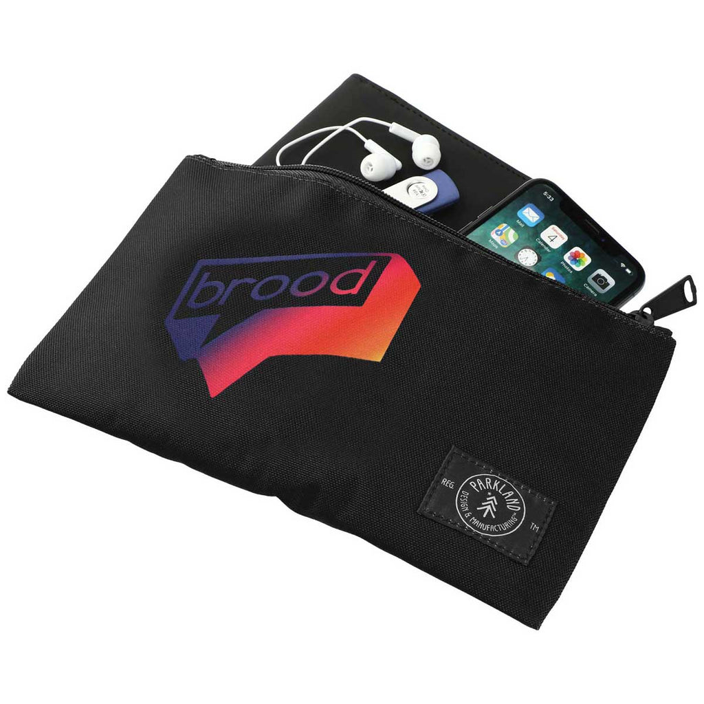 Parkland Black Fraction Travel Pouch