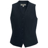 Edwards Women's Dark Navy Ottoman Trim Vest