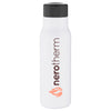 H2Go White 25 oz Stainless Steel Tread Bottle