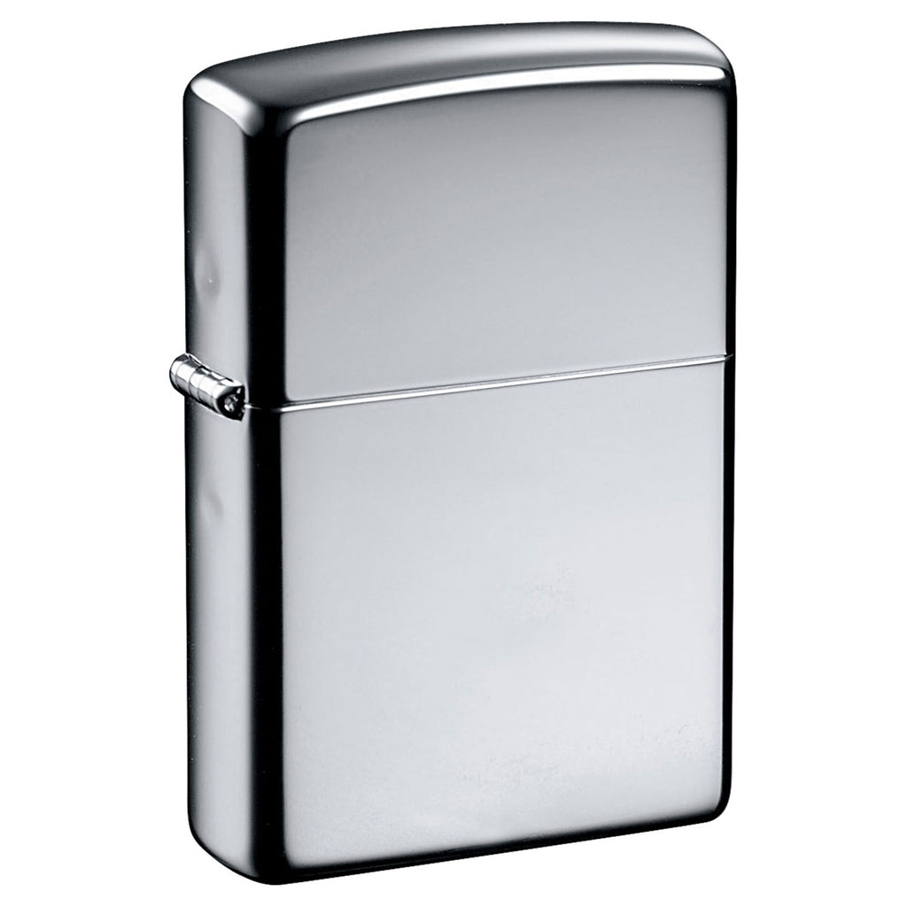 Zippo Silver Windproof Lighter High Polish Chrome