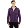 North End Women's Mulberry Purple Voyage Fleece Jacket