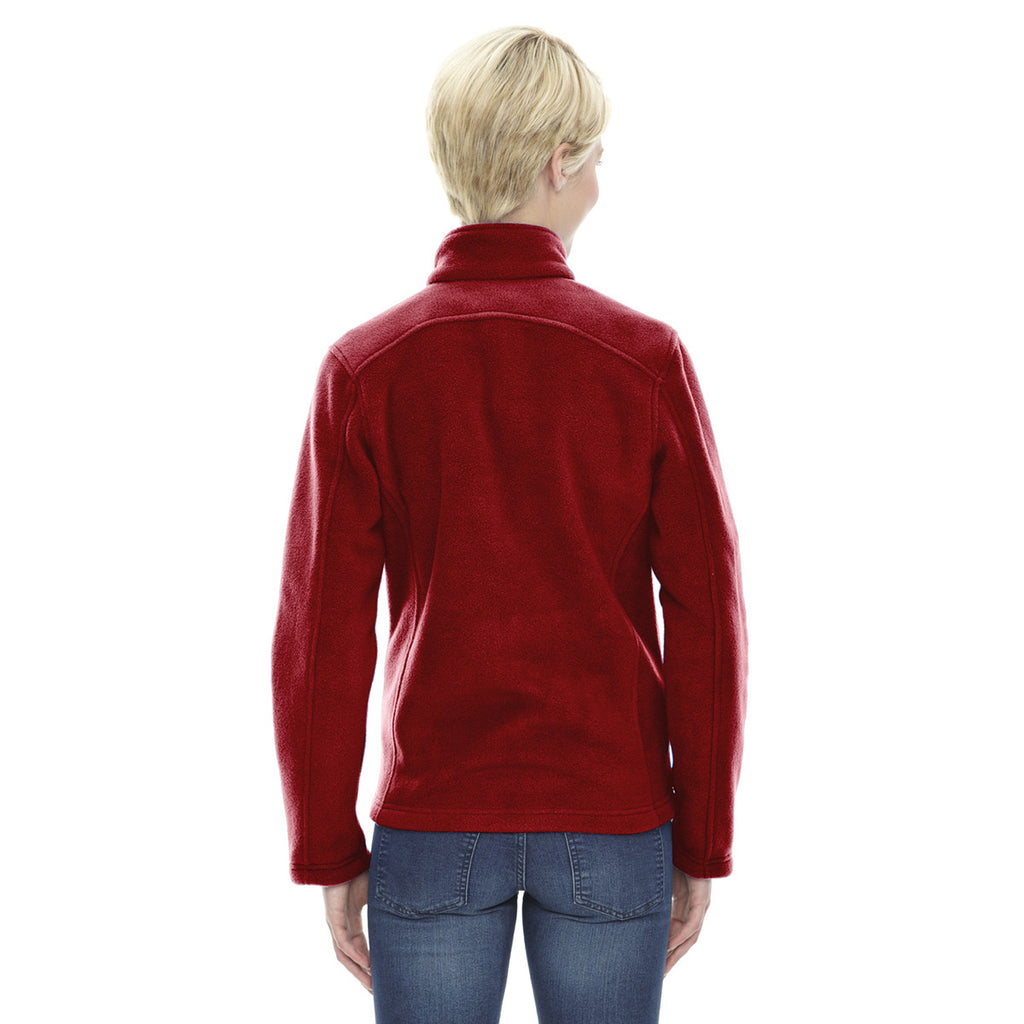 Core 365 Women's Classic Red Journey Fleece Jacket