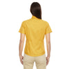 Core 365 Women's Campus Gold Optimum Short-Sleeve Twill Shirt