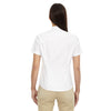 Core 365 Women's White Optimum Short-Sleeve Twill Shirt