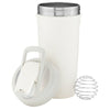 BlenderBottle White Strada 24 oz Insulated Stainless Steel Shaker