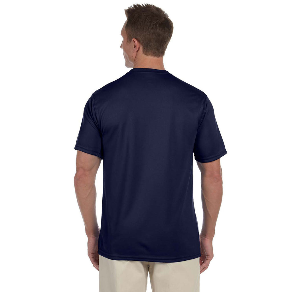 Augusta Sportswear Men's Navy Wicking T-Shirt