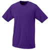 Augusta Sportswear Men's Purple Wicking T-Shirt