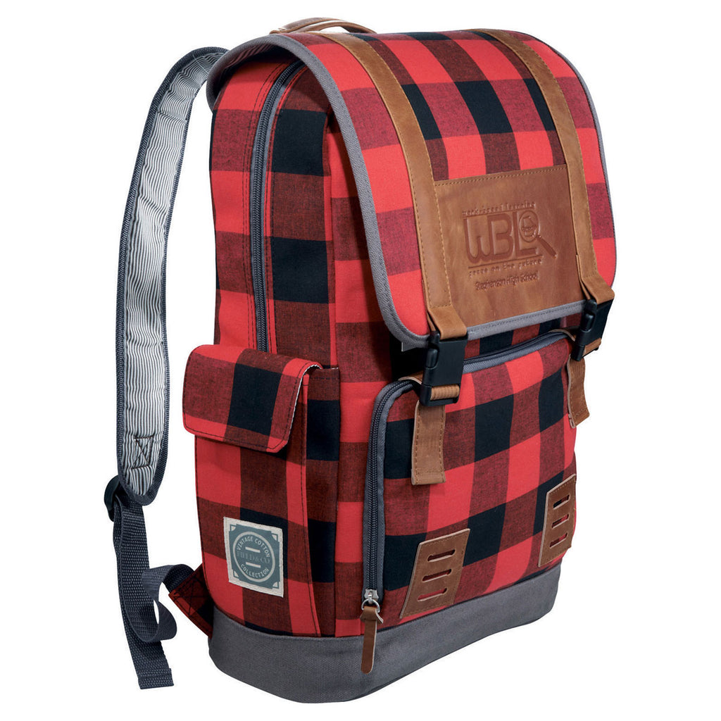 Field & Co. Red Campster 17" Computer Backpack