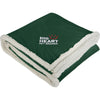 Field & Co. Green Sherpa Blanket