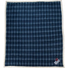 Field & Co. Blue Plaid Sherpa Blanket