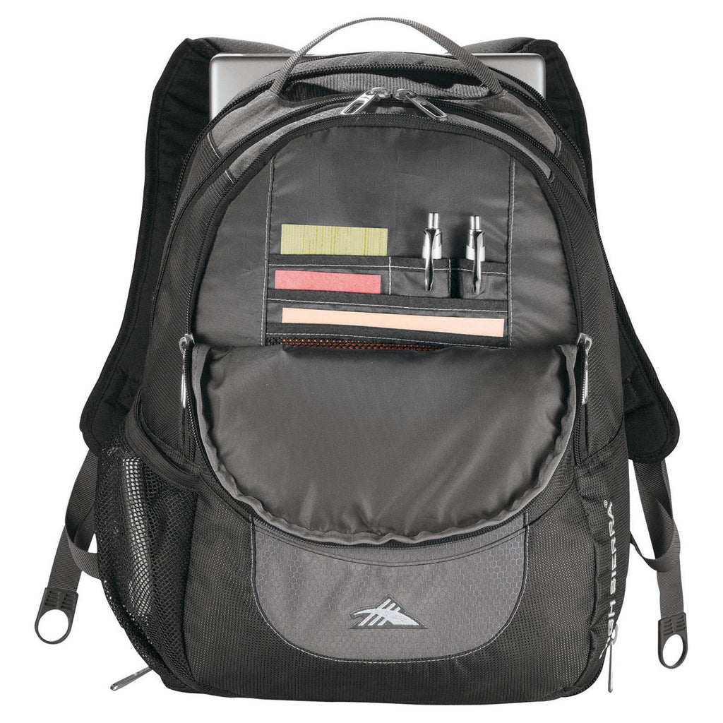 High Sierra Grey Fly-By 17" Computer Backpack