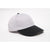 Pacific Headwear Silver/Black Velcro Adjustable Coolport Mesh Cap