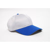 Pacific Headwear Silver/Royal Velcro Adjustable Coolport Mesh Cap