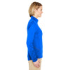 UltraClub Women's Kyanos Blue Cool & Dry Sport Quarter-Zip Pullover