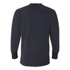 J. America Men's Navy Vintage Brushed Jersey Henley