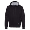 Russell Athletic Men's Black Cotton Rich Fleece Hooded Sweatshirt