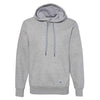 Russell Athletic Men's Medium Grey Heather Cotton Rich Fleece Hooded Sweatshirt