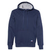 Russell Athletic Men's Navy Cotton Rich Fleece Hooded Sweatshirt