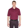 UltraClub Men's Maroon Tall Cool & Dry Sport Polo