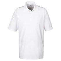 UltraClub Men's White Cool & Dry Elite Performance Polo