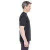 UltraClub Men's Black Cool & Dry Sport Performance Interlock T-Shirt