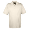 UltraClub Men's Stone Cool & Dry Sport Performance Interlock Polo