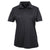 UltraClub Women's Black Cool & Dry Sport Performance Interlock Polo