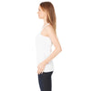 Bella + Canvas Women's Solid White Triblend Racerback Tank