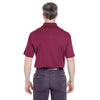 UltraClub Men's Maroon Cool & Dry Stain-Release Performance Polo