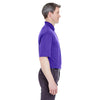 UltraClub Men's Purple Cool & Dry Stain-Release Performance Polo