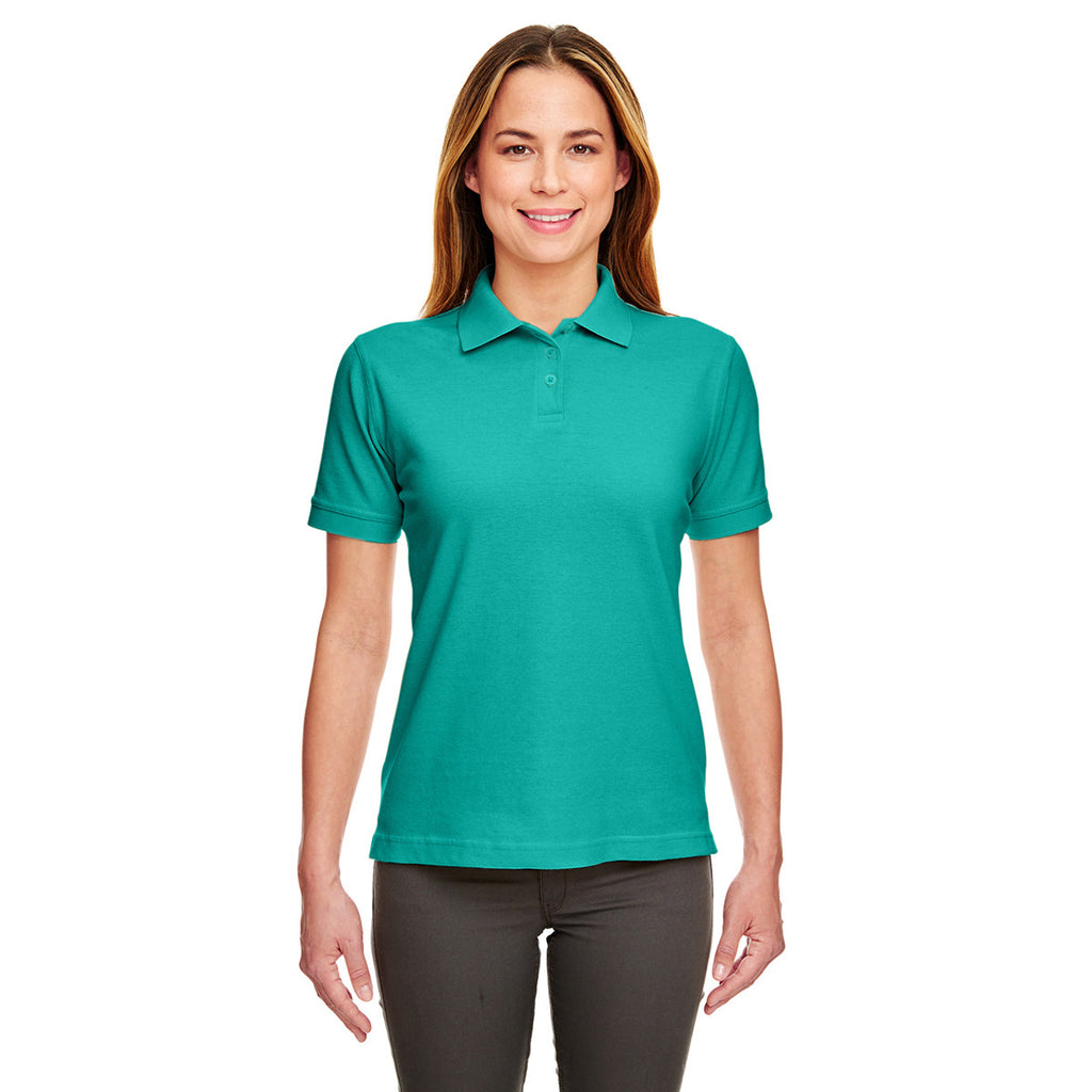 UltraClub Women's Jade Classic Pique Polo