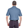 UltraClub Men's Storm Blue Classic Pique Polo