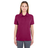 UltraClub Women's Wine Whisper Pique Polo