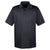 UltraClub Men's Black Cool & Dry 8 Star Elite Performance Interlock Polo