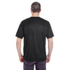 UltraClub Men's Black Cool & Dry Basic Performance T-Shirt