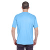 UltraClub Men's Columbia Blue Cool & Dry Basic Performance T-Shirt