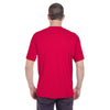 UltraClub Men's Red Cool & Dry Basic Performance T-Shirt