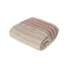 J. America Natural/Brick Red Baja Blanket